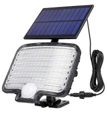 IP44 120xSMD PIR Solar LED Floodlight | LVT