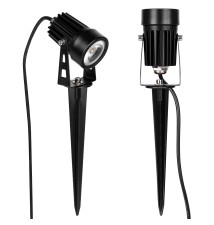 Lampa LED solarna wbijana 3000K zestaw 4szt | LVT
