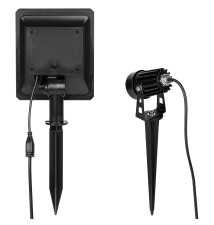 Lampa LED solarna wbijana 3000K zestaw 2szt | LVT