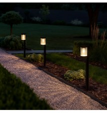 Solar-Powered LED Garden Stake Light - 2-Pack | LVT