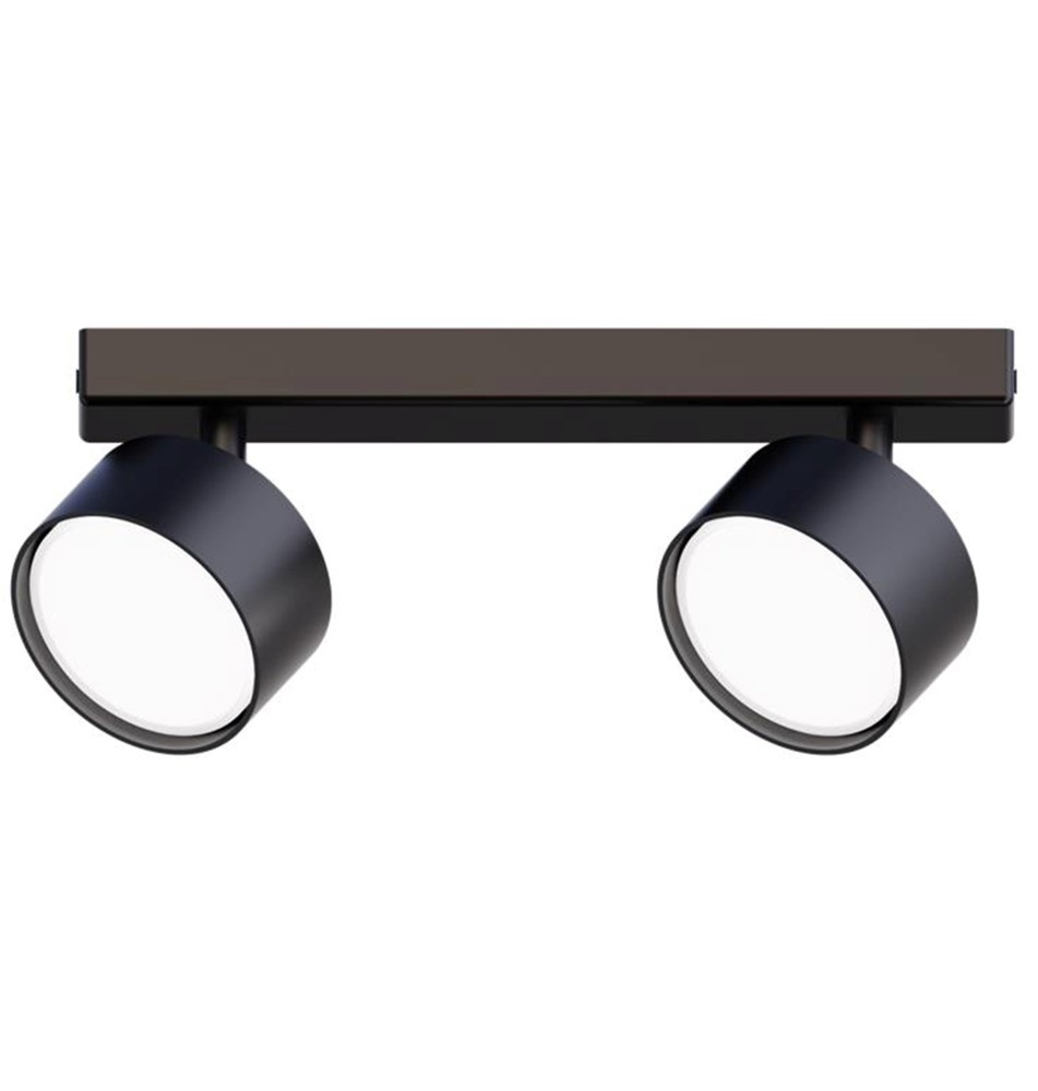 Kinkiet GX53 LED Capris ruchomy x2 czarny | LVT