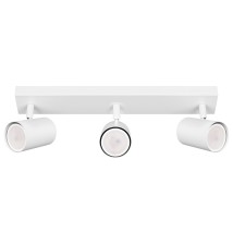 Kinkiet GU10 LED Richi ruchomy x3 biały | LVT