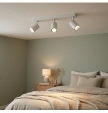 Kinkiet GU10 LED Richi ruchomy x3 biały | LVT