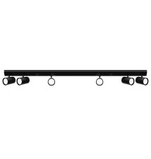 Kinkiet GU10 LED Richi ruchomy x6 czarny | LVT