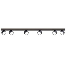 Kinkiet GX53 LED Capris ruchomy x6 czarny | LVT