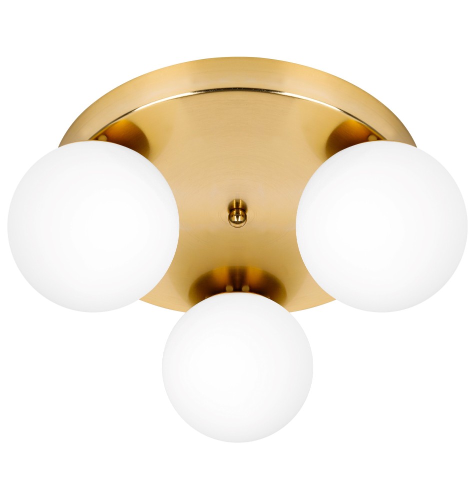 Kinkiet E27 LED Bali-12 29cm x3-1 złoty | LVT