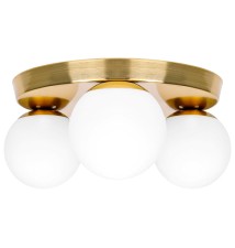 Bali-12 E27 LED Wall Sconce, 29 cm, 3-pack, 1 gold | LVT