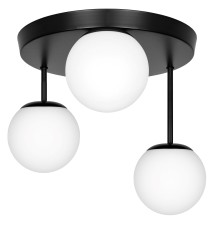 Bali-12 E27 LED Wall Sconce, 29 cm, 3-2, Black | LVT