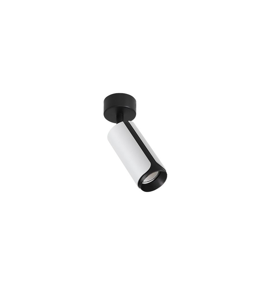 Sento Adjustable GU10 LED Wall Sconce x1, White + Black. | LVT