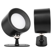 Lampa LED Akumulatorowa Rino czarna 3CCT magnes | LVT