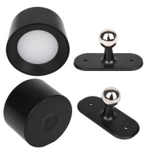 Lampa LED Akumulatorowa Rino czarna 3CCT magnes | LVT