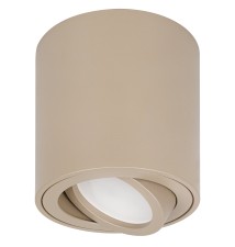 Oprawa natynkowa GU10 okrągła 80x84 ruch. beż V | LVT