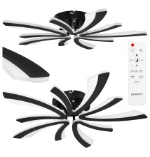 Żyrandol LED VIGOS 4000K 59x8cm 70W czarny pilot | LVT