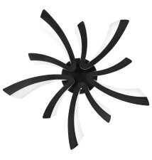 Żyrandol LED VIGOS 4000K 59x8cm 70W czarny pilot | LVT