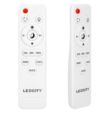 Żyrandol LED VIGOS 4000K 59x8cm 70W czarny pilot | LVT