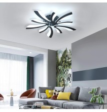 Żyrandol LED VIGOS 4000K 59x8cm 70W czarny pilot | LVT