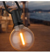 Girlanda LED 230V 10m 10x E12 2700K | LVT