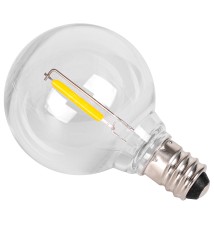 Żarówka LED E12 Filament G40 230V 1W PC 5 szt | LVT