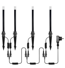 Lampa ogrodowa LED 24V Neo Tila 3000K zestaw x4 | LVT