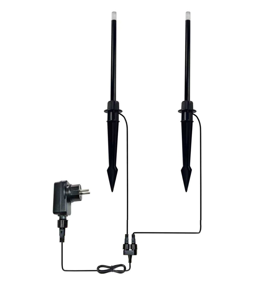 Lampa ogrodowa LED 24V Neo Tila 3000K zestaw x2 | LVT