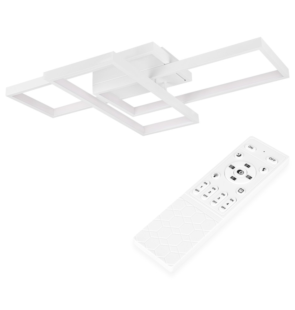 Żyrandol LED Galaxis Orion 72W 56x37x8cm biały | LVT