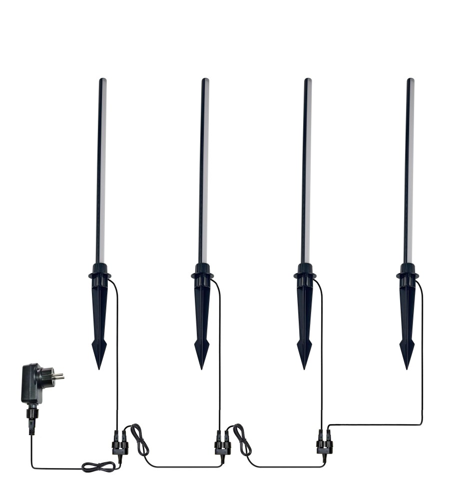 Neo Suri 24V LED Garden Light, 3000K, Set of 4 | LVT