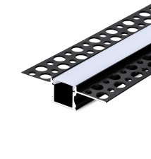 Profil Led Masterled GK 12mm-2 2m czarny mleczny | LVT