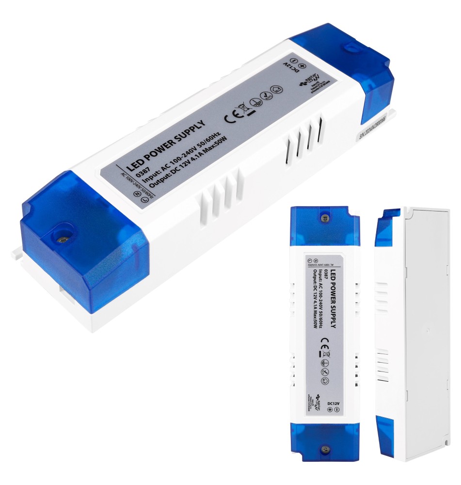 Zasilacz LED meblowy 12V 50W 4.1A IP20 | LVT