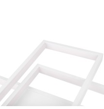 Galaxis Orion 72W LED Chandelier, 56x37x8 cm, White | LVT