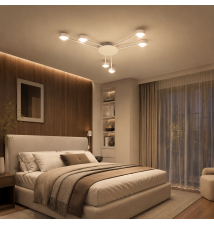 GX53 Zibo x6 White LED Chandelier | LVT