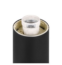 Lampa ogrodowa LED E27 Manila stojąca 65cm czarna | LVT