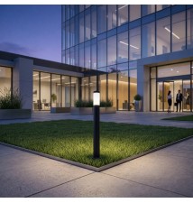 Lampa ogrodowa LED E27 Manila stojąca 80cm czarna | LVT