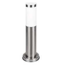 Lampa ogrodowa LED E27 Sora naścienna srebrna | LVT