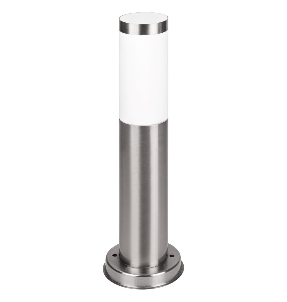 Lampa ogrodowa LED E27 Sora naścienna srebrna | LVT