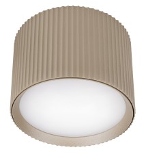 GX53 Gisele Round Beige Surface-Mounted Light Fixture | LVT