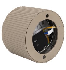 GX53 Gisele Round Beige Surface-Mounted Light Fixture | LVT