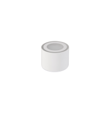 GX53 Ben IP54 Surface-Mounted Light Fixture, 82x60, White Acrylic | LVT