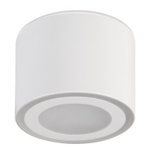 Oprawa natynkowa GX53 Ben IP54 82x60 akryl biała | LVT