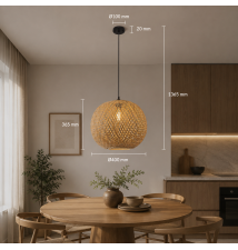 Boho Bostik E27 Pendant Light, 1-pack, 40 cm | LVT