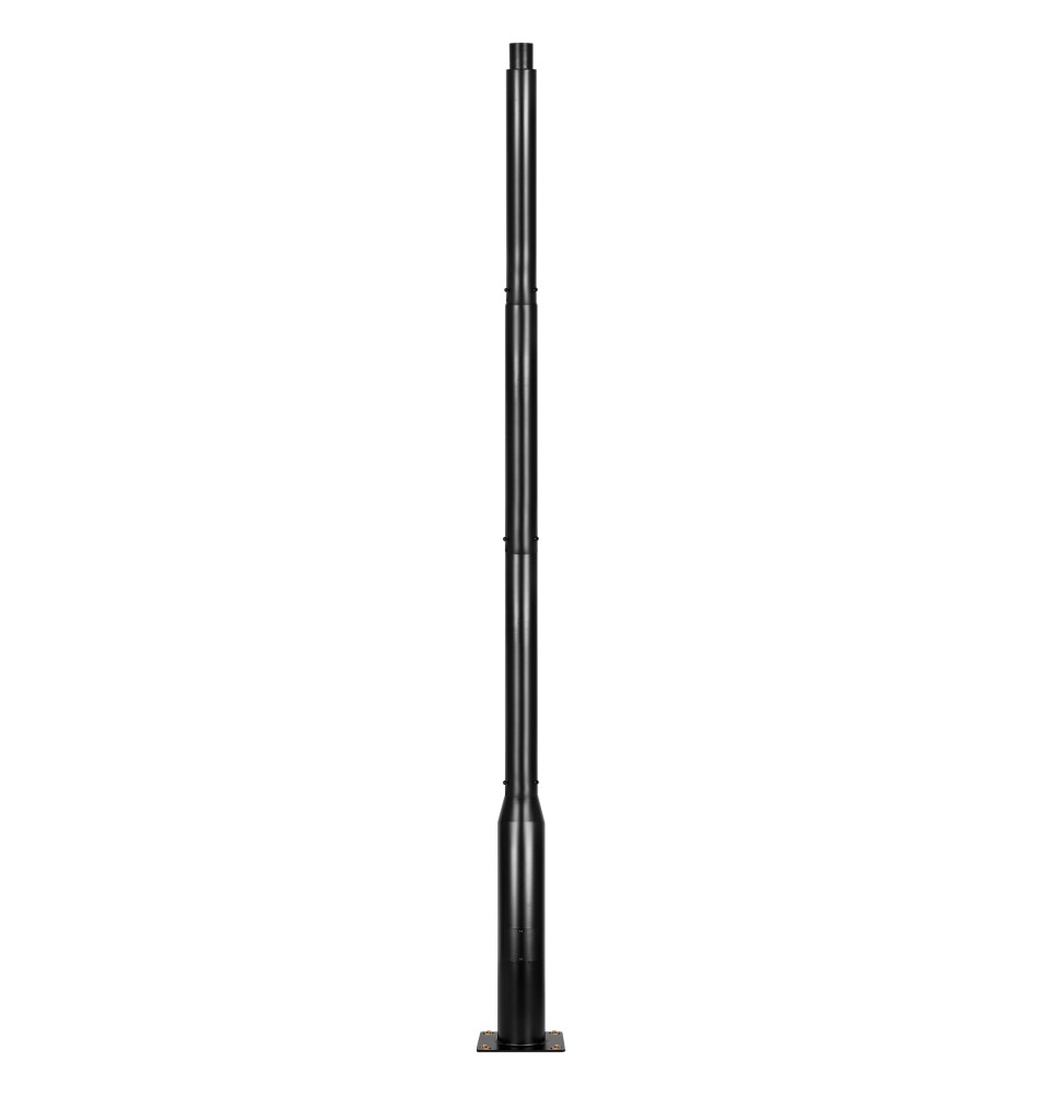 SQ 60mm 4m 20x20cm Black Light Pole | LVT