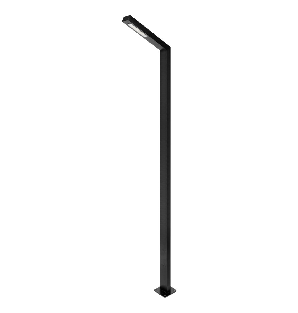 Lampa ogrodowa LED 50W Posti 350cm 120° 4000K czar | LVT