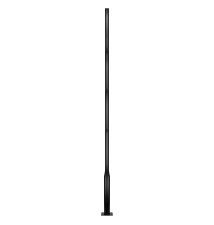 Słup oświetleniowy HQ 76mm 5m 22x22cm czarny | LVT