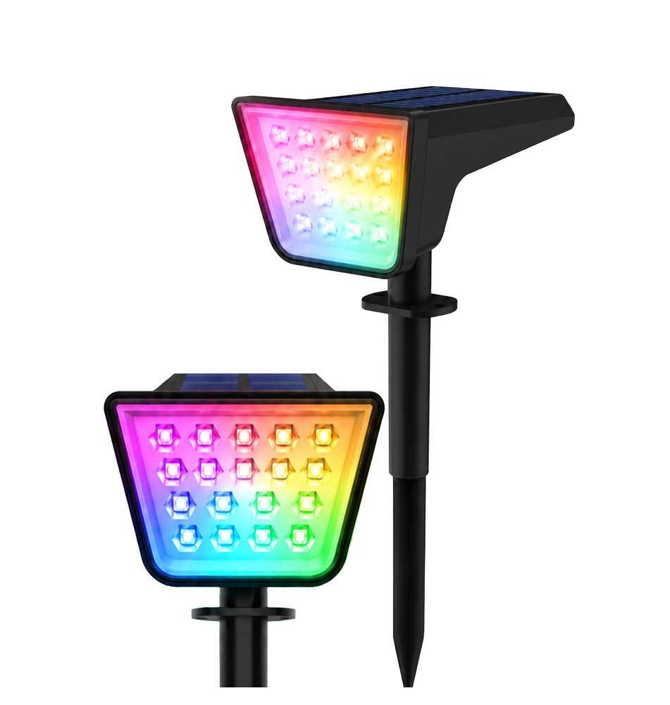 RGBW Solar LED Stake Light | LVT