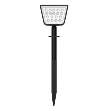 Lampa LED solarna wbijana reflektor RGBW | LVT