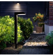 Lampa LED solarna wbijana słupek ogrodowy Slim | LVT