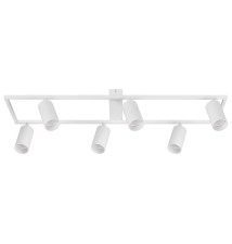 Żyrandol LED GU10 Bumo x6 biały  | LVT