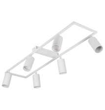 Żyrandol LED GU10 Bumo x6 biały  | LVT