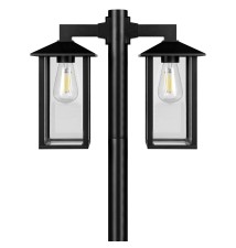 Lampa ogrodowa LED E27 Hermes stojąca x2 220cm | LVT
