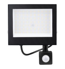 Naświetlacz LED SMD Mola2 50W 4500K Czarny PIR | LVT