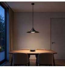 Oprawa wisząca GX53 TYPI x1 czarna | LVT